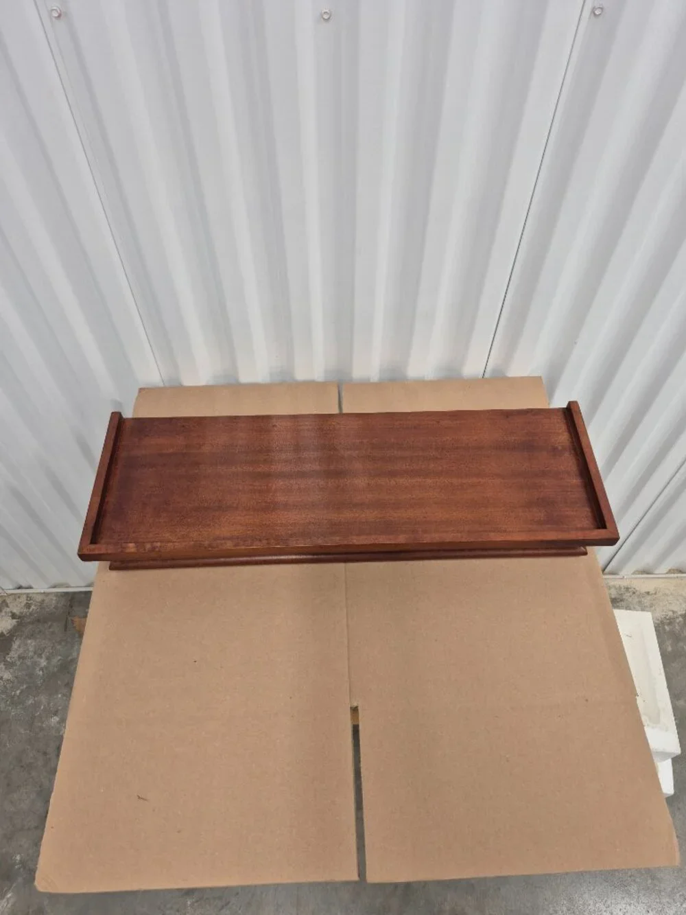 Pottery Barn Olivia Floating Wood Mantel 2FT Shelf